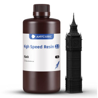 Фотополімерна смола Anycubic High Speed Resin 2.0 Black 1кг Фотополімерна смола Anycubic High Speed Resin 2.0 Black 1кг